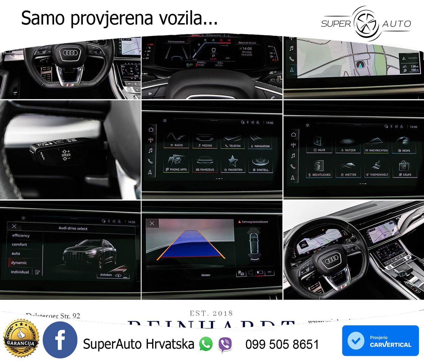 Audi Q8 50 TDI V6 (286 KS) quattro Tiptronic