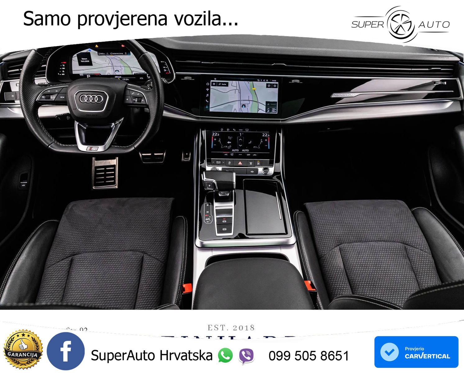 Audi Q8 50 TDI V6 (286 KS) quattro Tiptronic