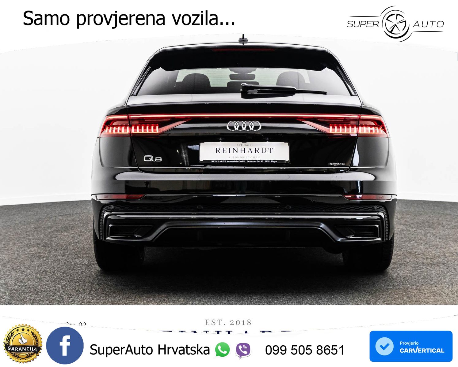 Audi Q8 50 TDI V6 (286 KS) quattro Tiptronic