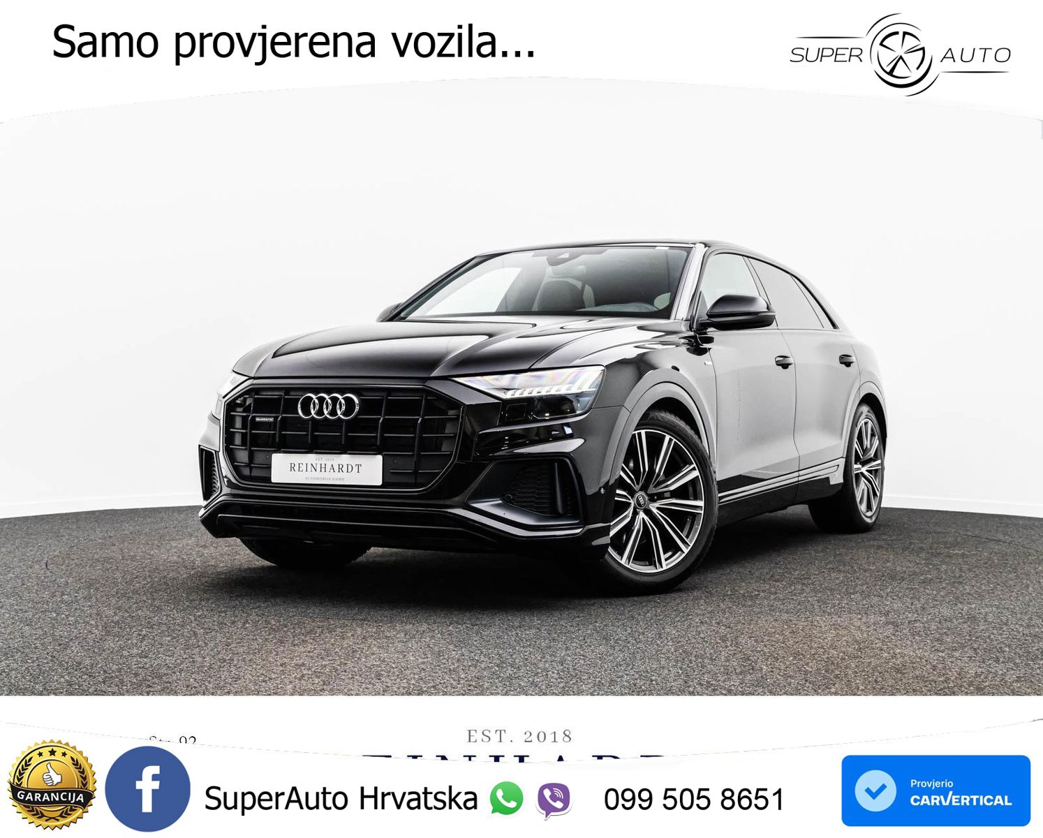 Audi Q8 50 TDI V6 (286 KS) quattro Tiptronic