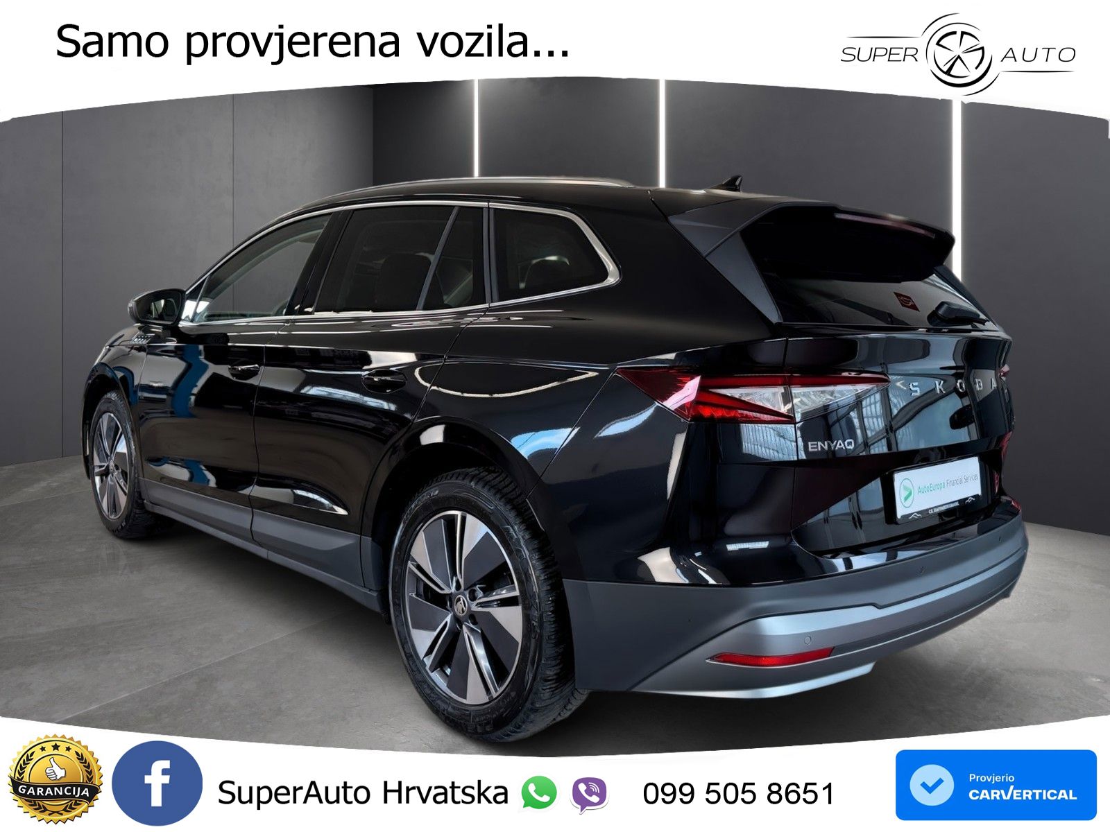 Škoda Enyaq iV 85x 82 kWh (286 KS) AWD