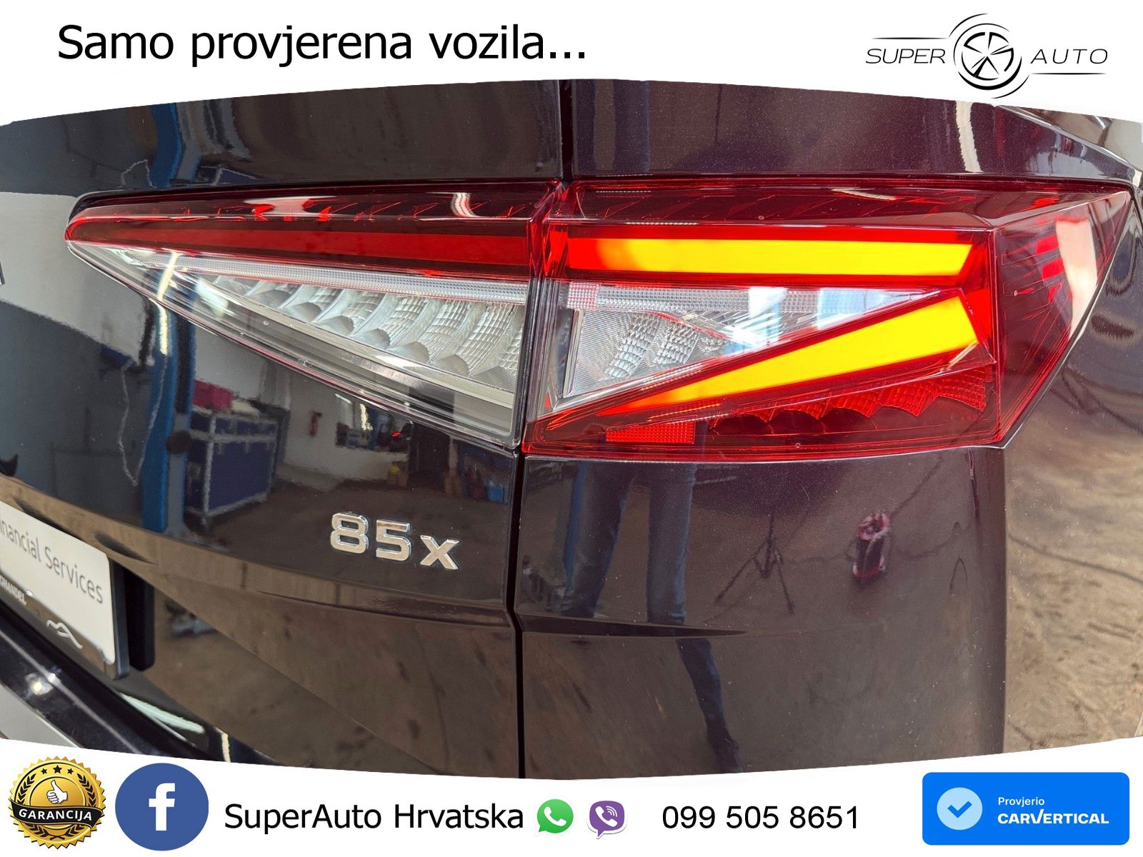Škoda Enyaq iV 85x 82 kWh (286 KS) AWD