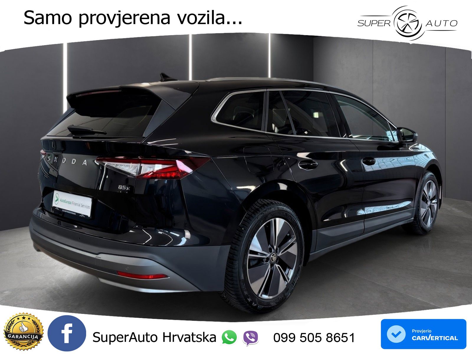 Škoda Enyaq iV 85x 82 kWh (286 KS) AWD