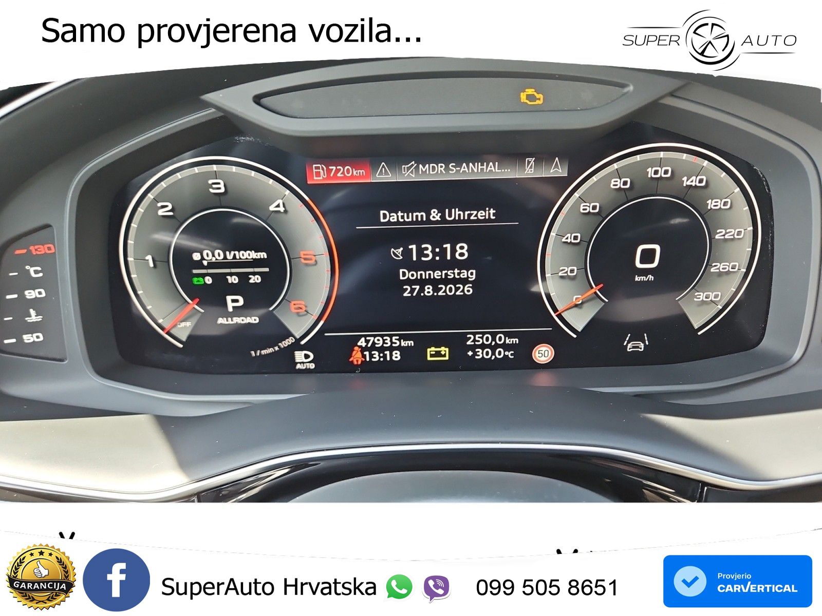Audi Q8 50 TDI V6 (286 KS) quattro Tiptronic