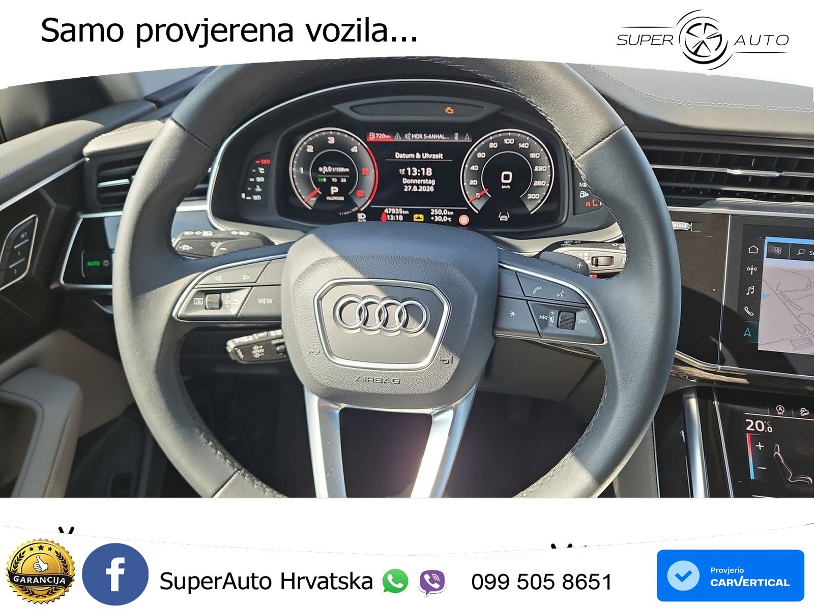 Audi Q8 50 TDI V6 (286 KS) quattro Tiptronic