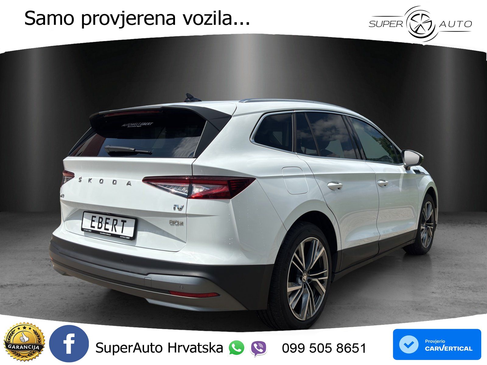 Škoda Enyaq iV 80x 82 kWh (265 KS) AWD