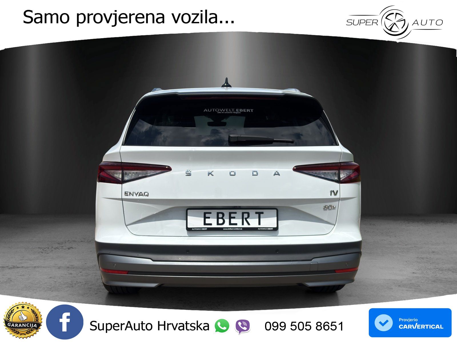 Škoda Enyaq iV 80x 82 kWh (265 KS) AWD