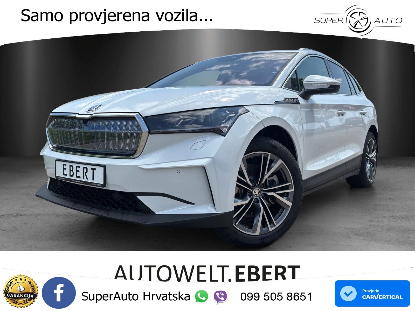 Škoda Enyaq iV 80x 82 kWh (265 KS) AWD