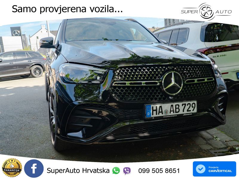 Mercedes GLE 450d (367 KS) EQ Boost 4MATIC 9G-TRONIC AMG LED+GR SJED+ACC