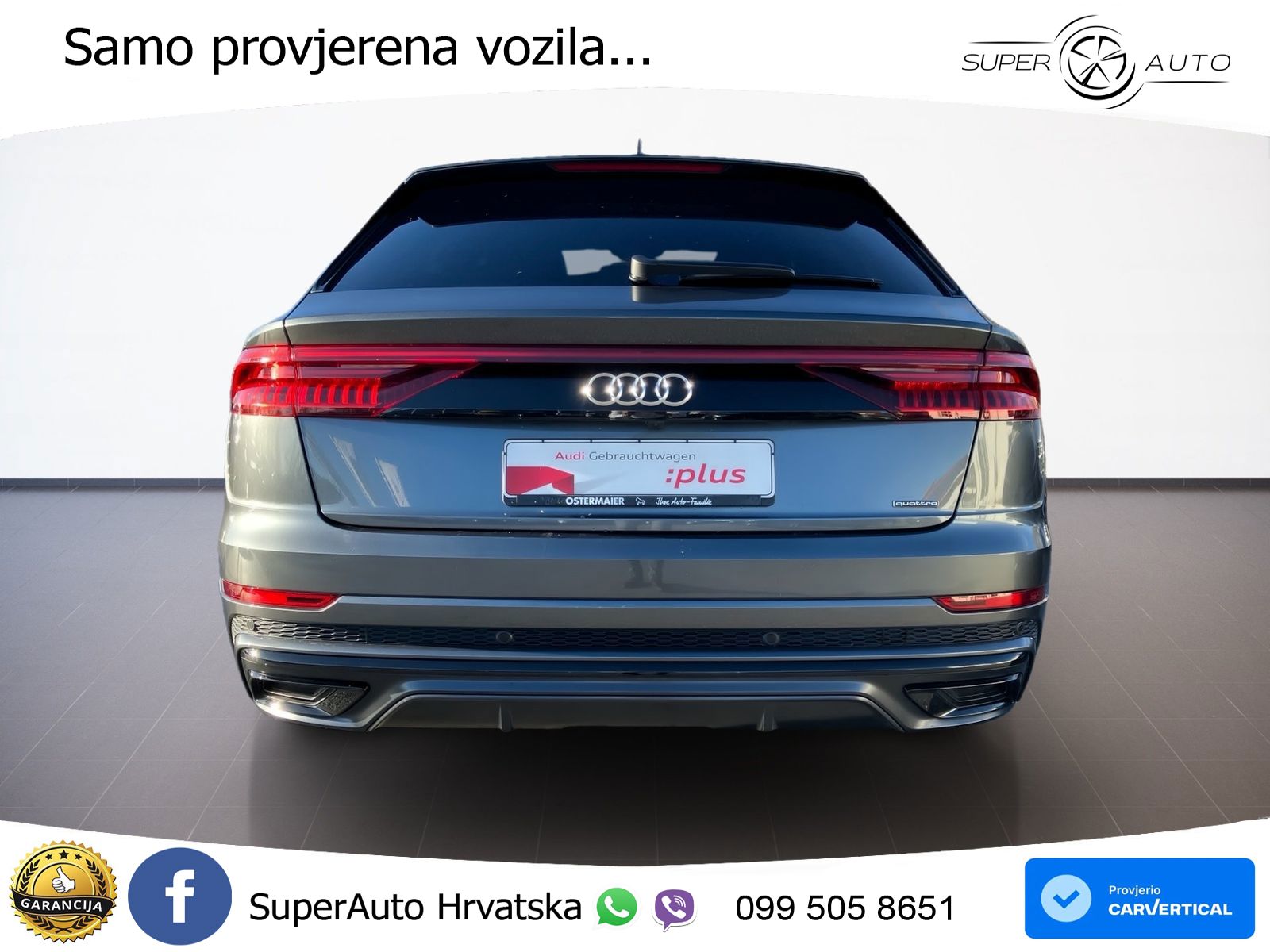 Audi Q8 50 TDI V6 (286 KS) quattro Tiptronic