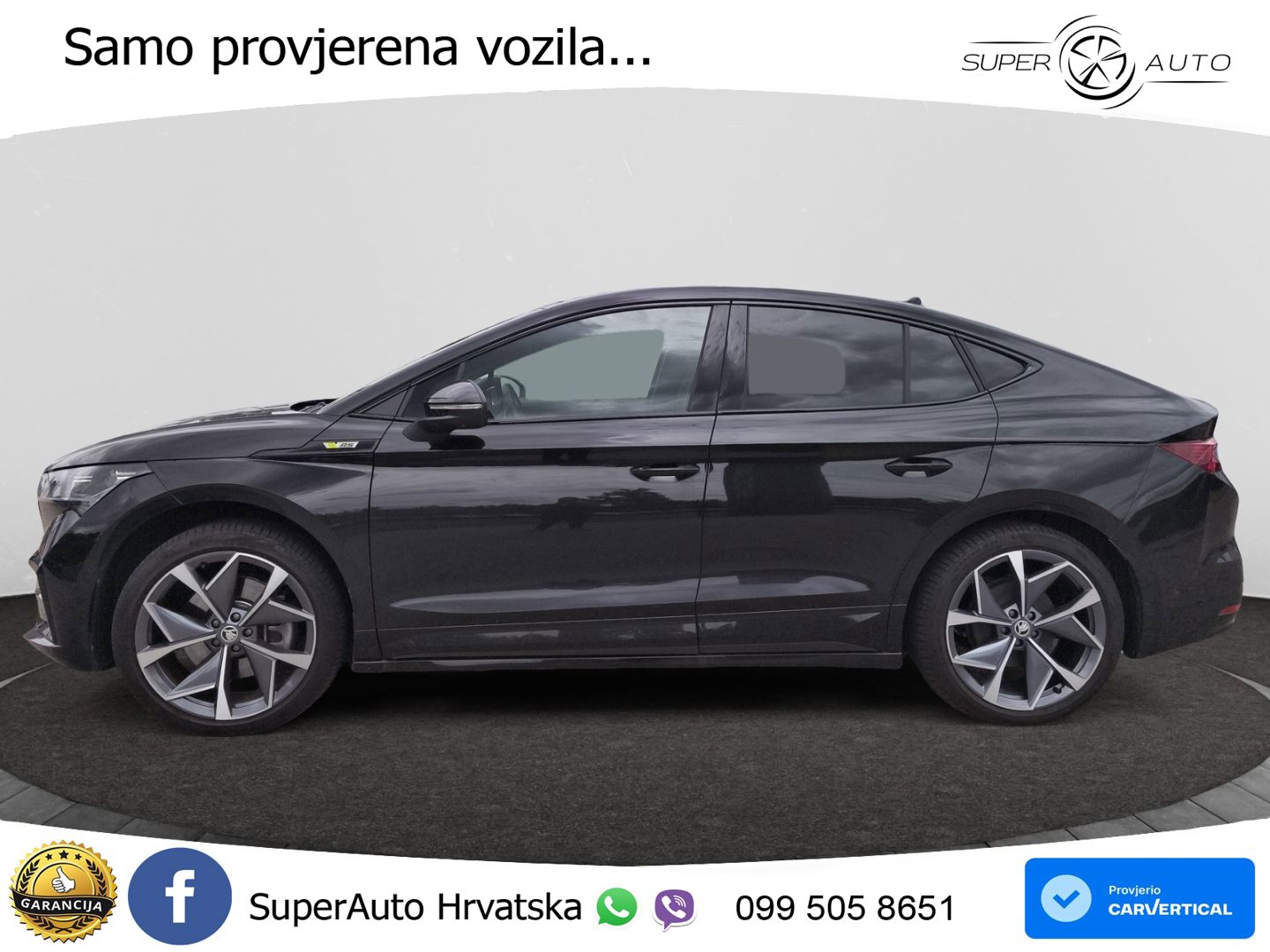 Škoda Enyaq Coupe RS 84 kWh (340 KS) AWD Suite LED+GR SJED+ACC