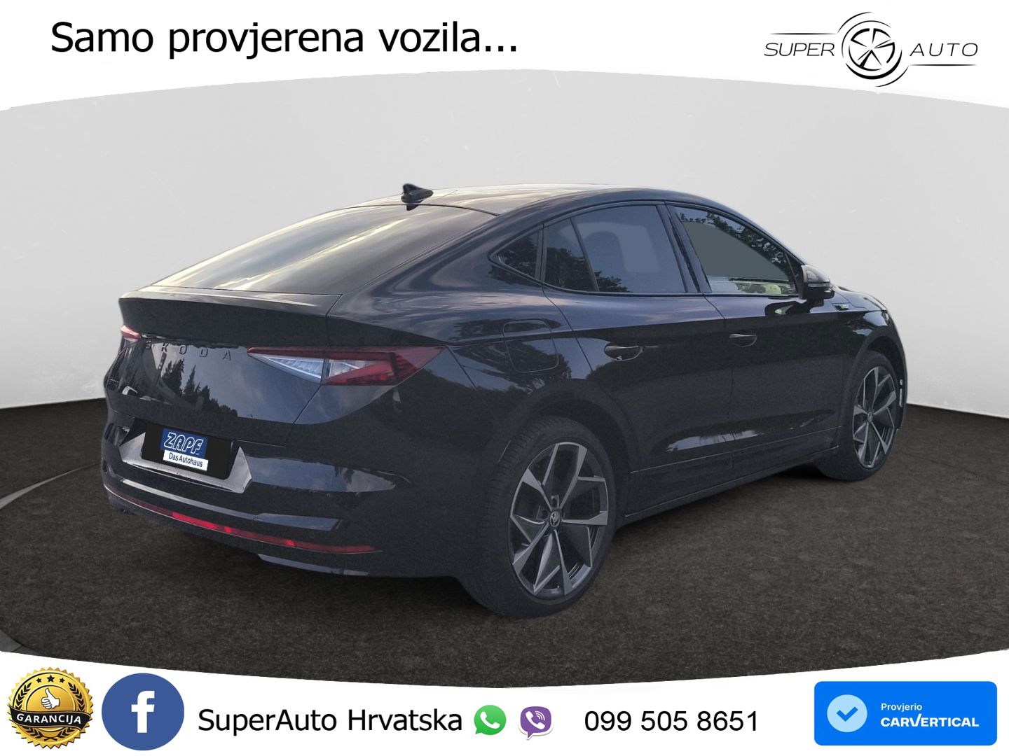 Škoda Enyaq Coupe RS 84 kWh (340 KS) AWD Suite LED+GR SJED+ACC