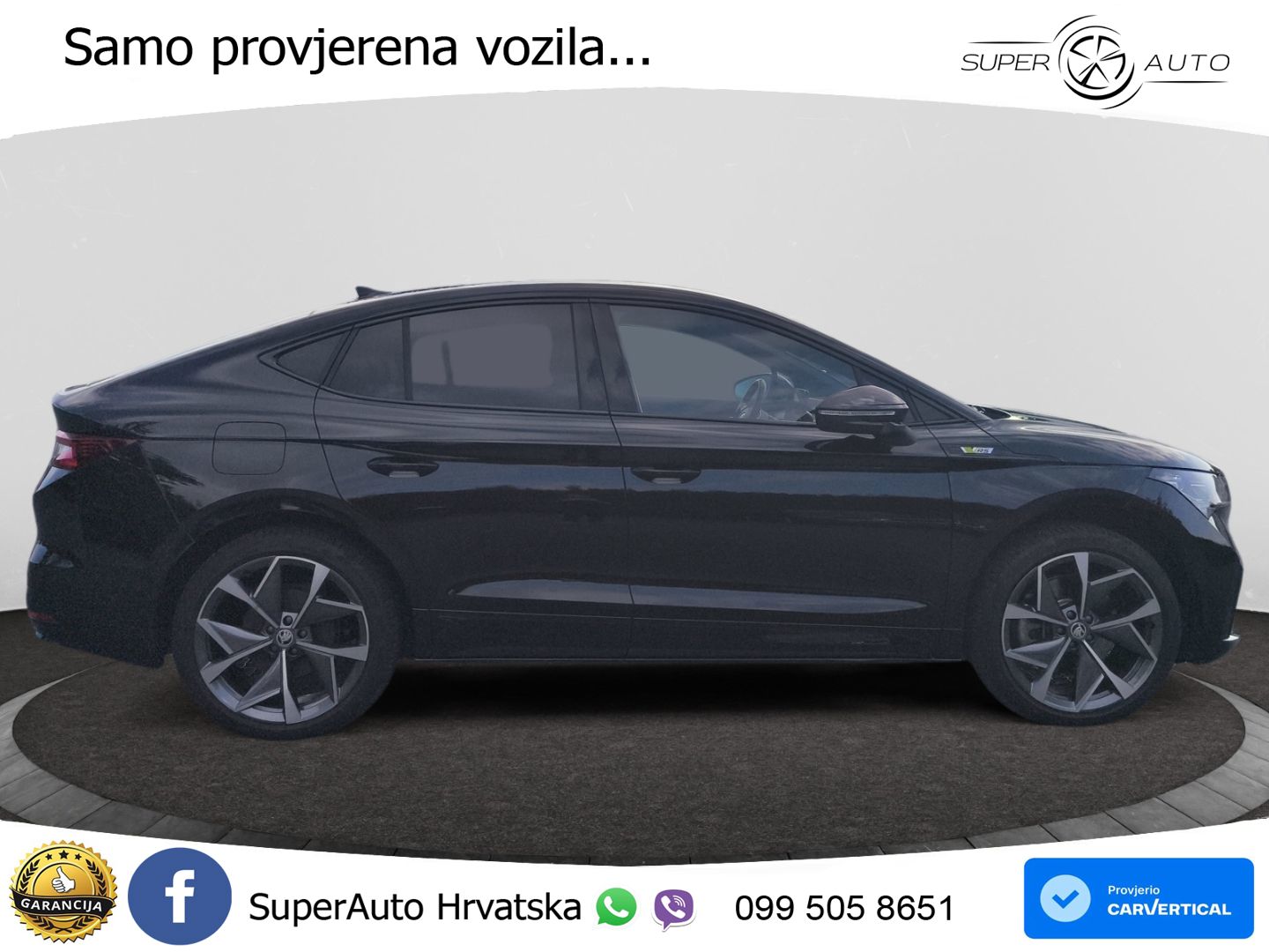 Škoda Enyaq Coupe RS 84 kWh (340 KS) AWD Suite LED+GR SJED+ACC