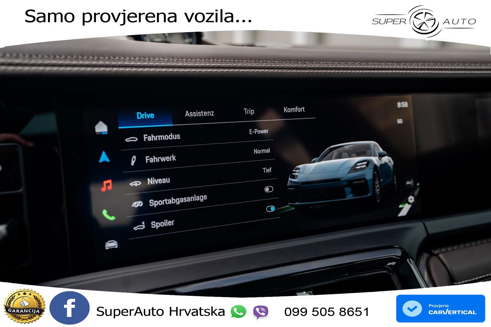 Porsche Panamera Turbo S 4.0 V8 (782 KS) E-Hybrid PDK ACC+HEAD+4xGR SJED+360+PANO