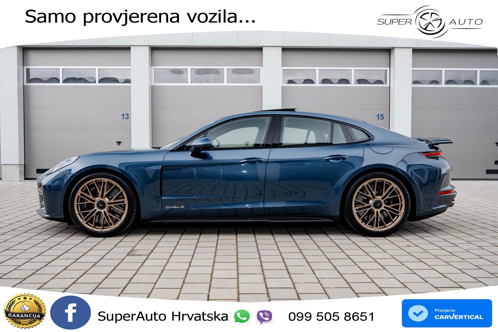 Porsche Panamera Turbo S 4.0 V8 (782 KS) E-Hybrid PDK ACC+HEAD+4xGR SJED+360+PANO