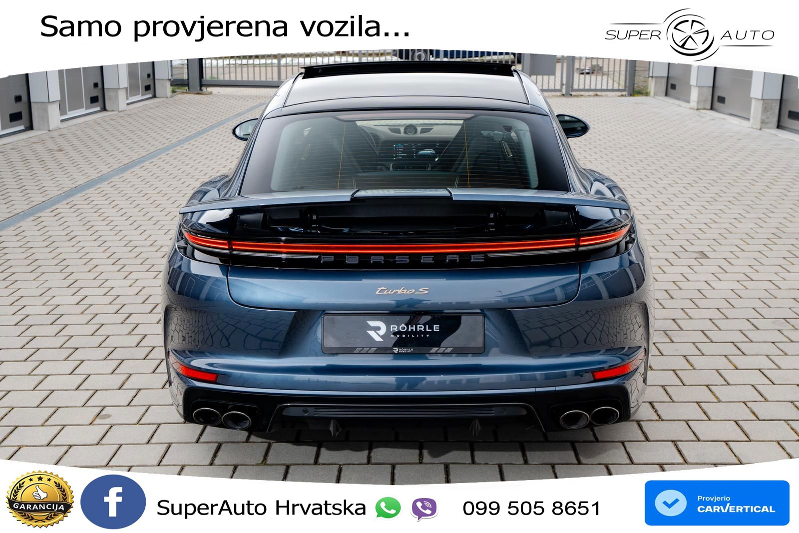 Porsche Panamera Turbo S 4.0 V8 (782 KS) E-Hybrid PDK ACC+HEAD+4xGR SJED+360+PANO