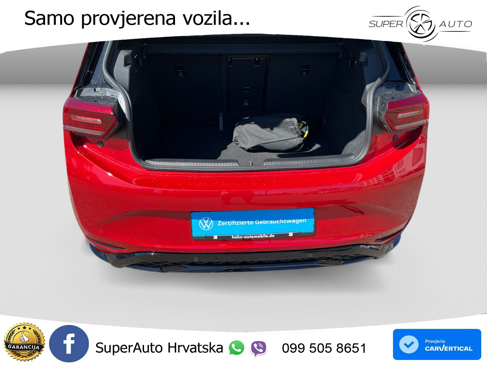Volkswagen ID.3 GTX 84 kWh (286 KS) LED+GR SJED+ACC