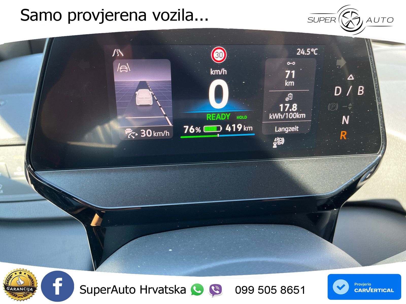 Volkswagen ID.3 GTX 84 kWh (286 KS) LED+GR SJED+ACC