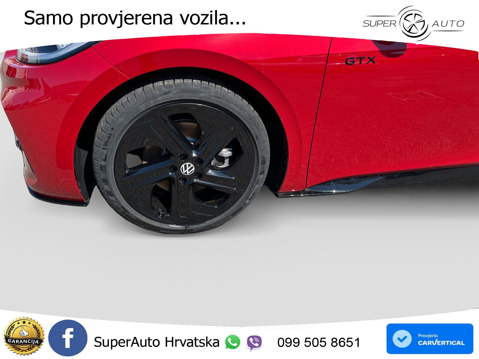 Volkswagen ID.3 GTX 84 kWh (286 KS) LED+GR SJED+ACC
