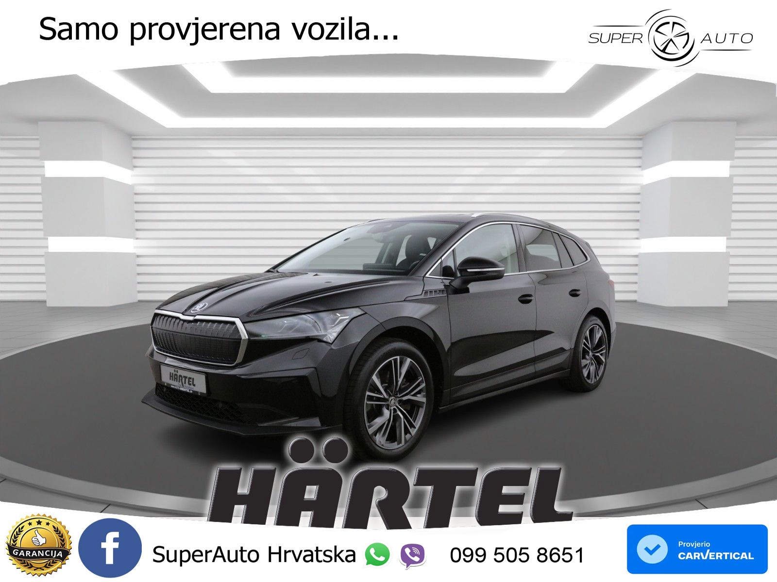 Škoda Enyaq iV 80 82 kWh (204 KS) Suite LED+GR SJED+ACC