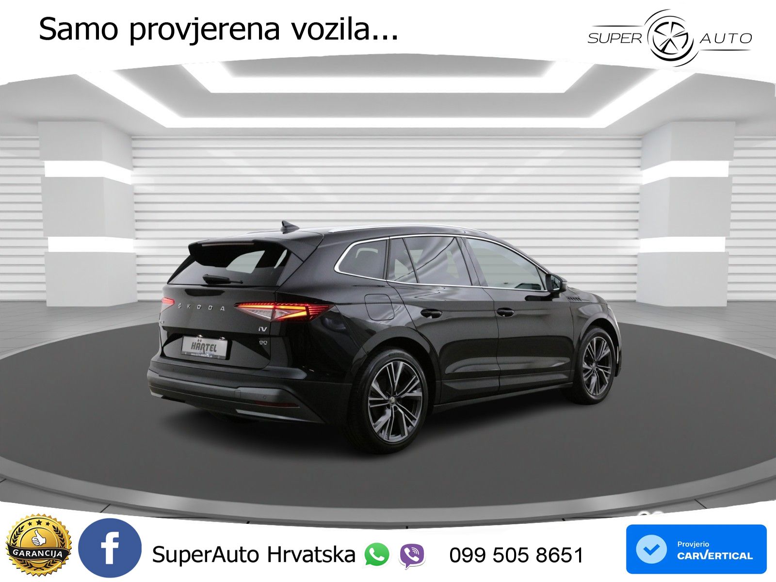 Škoda Enyaq iV 80 82 kWh (204 KS) Suite LED+GR SJED+ACC