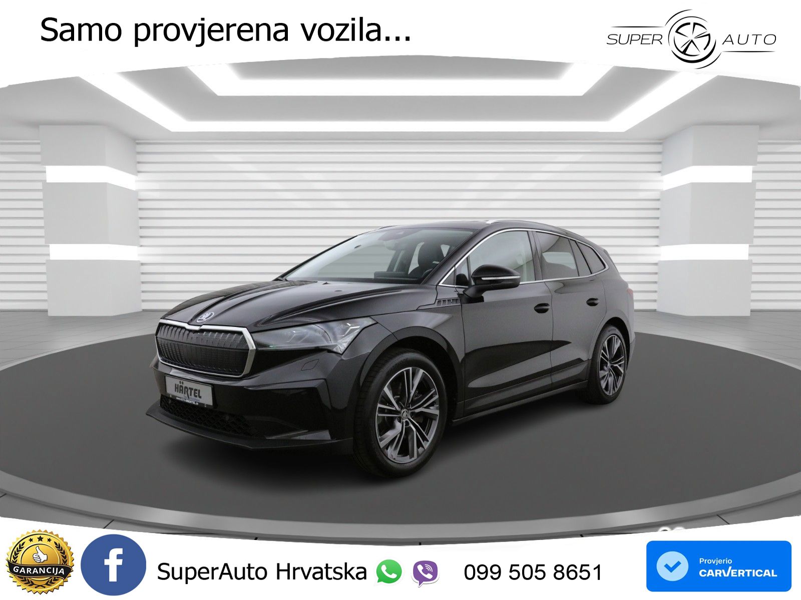 Škoda Enyaq iV 80 82 kWh (204 KS) Suite LED+GR SJED+ACC