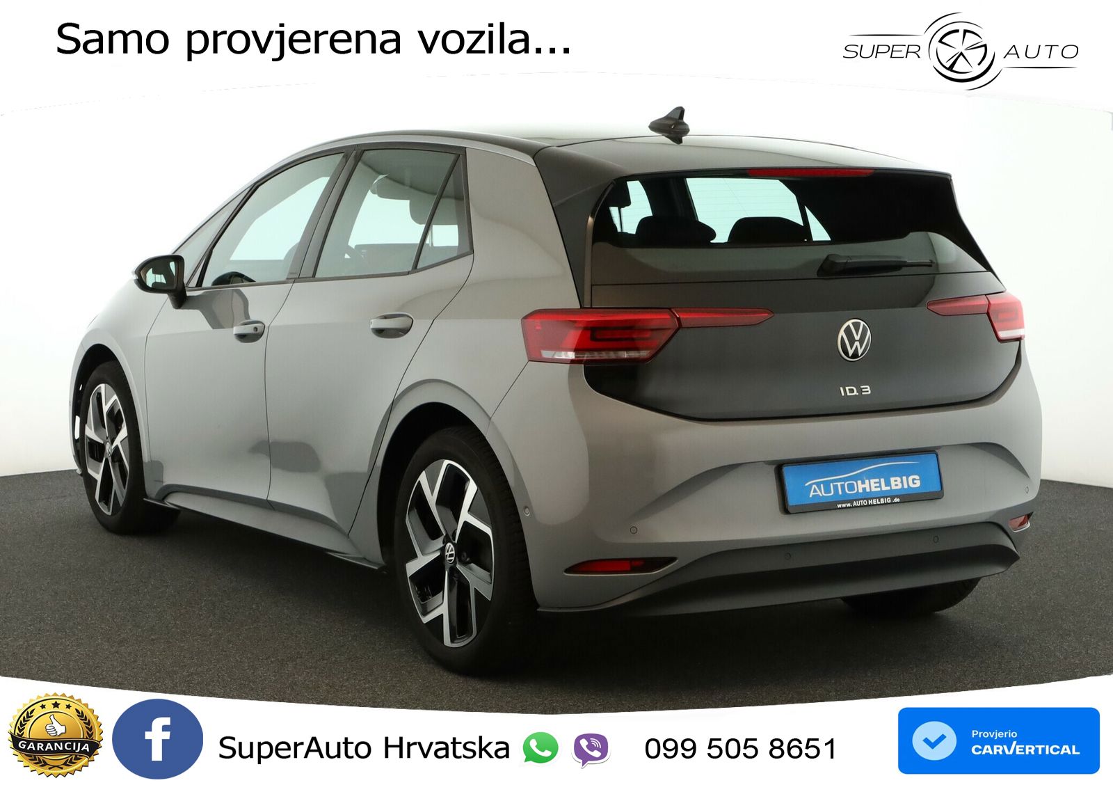 Volkswagen ID.3 Pro 62 kWh (204 KS) LED+ACC