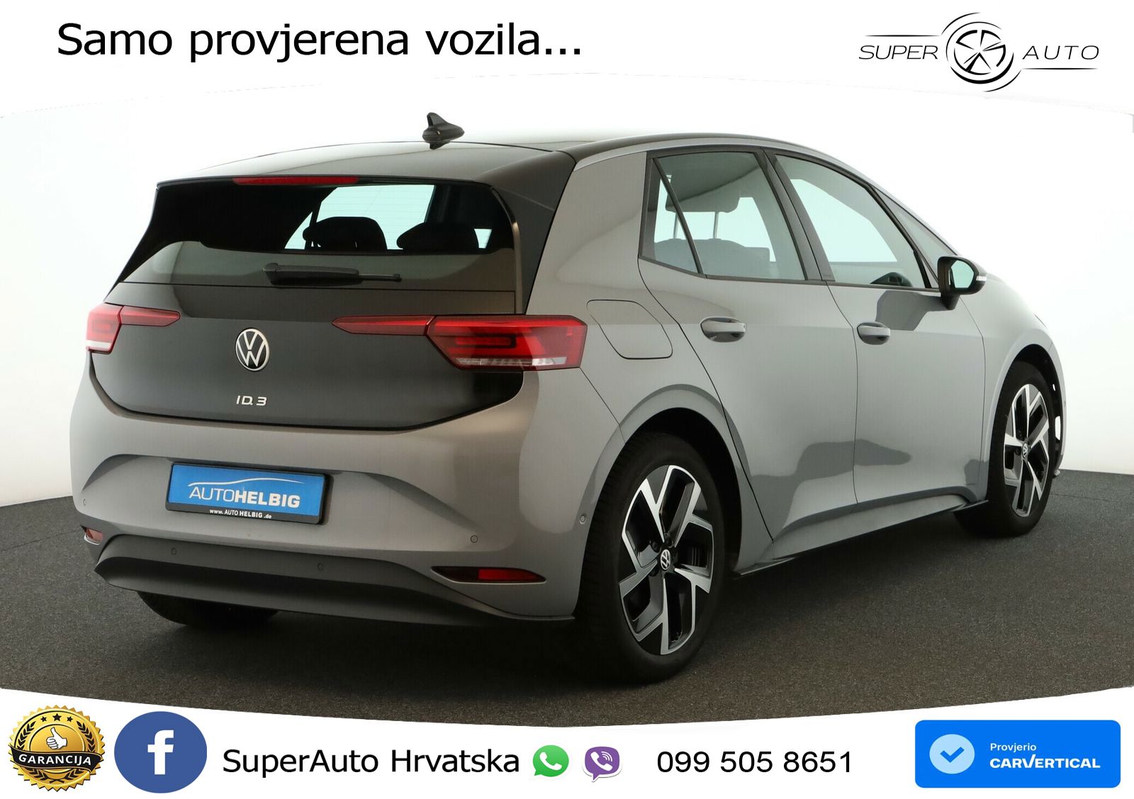 Volkswagen ID.3 Pro 62 kWh (204 KS) LED+ACC