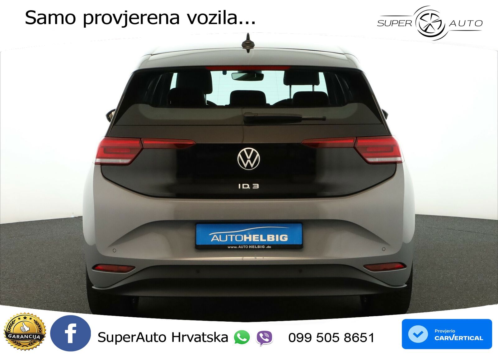 Volkswagen ID.3 Pro 62 kWh (204 KS) LED+ACC