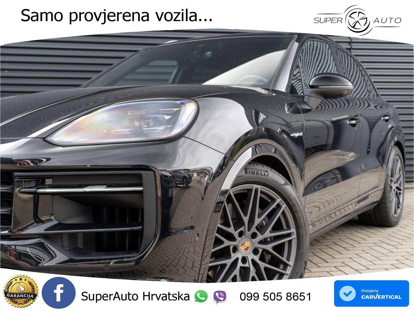 Porsche Cayenne 3.0 V6 (470 KS) E-Hybrid Tiptronic S