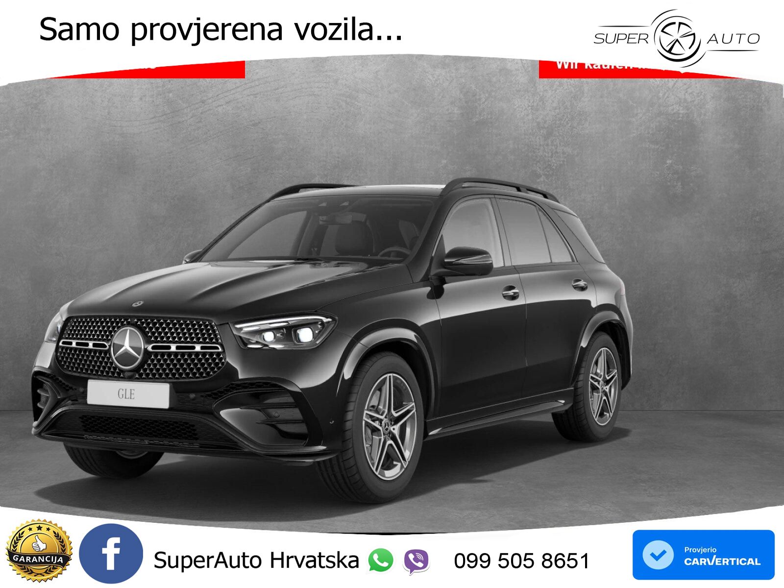 Mercedes GLE 450d (367 KS) EQ Boost 4MATIC 9G-TRONIC AMG LED+GR SJED+ACC