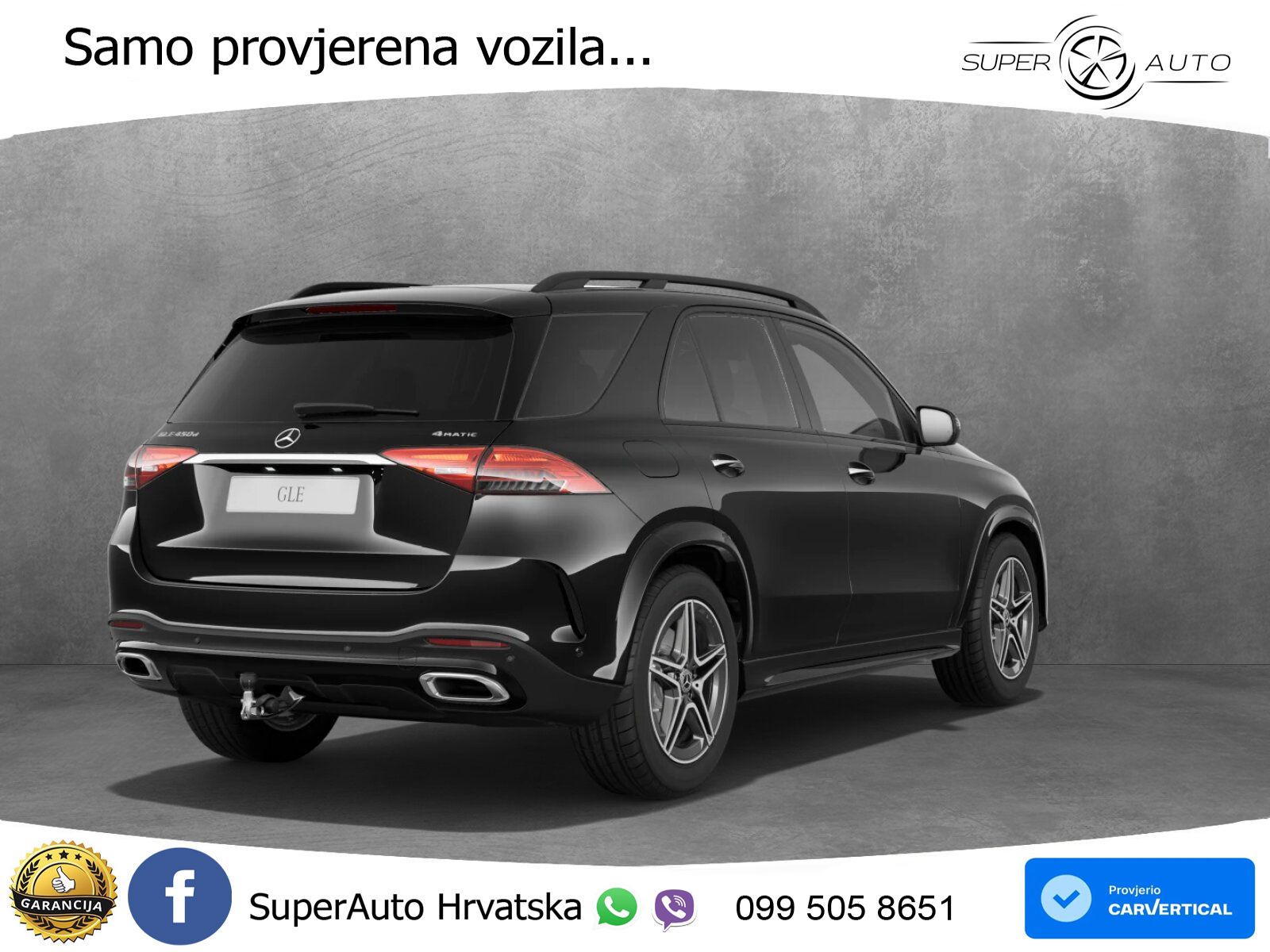 Mercedes GLE 450d (367 KS) EQ Boost 4MATIC 9G-TRONIC AMG LED+GR SJED+ACC