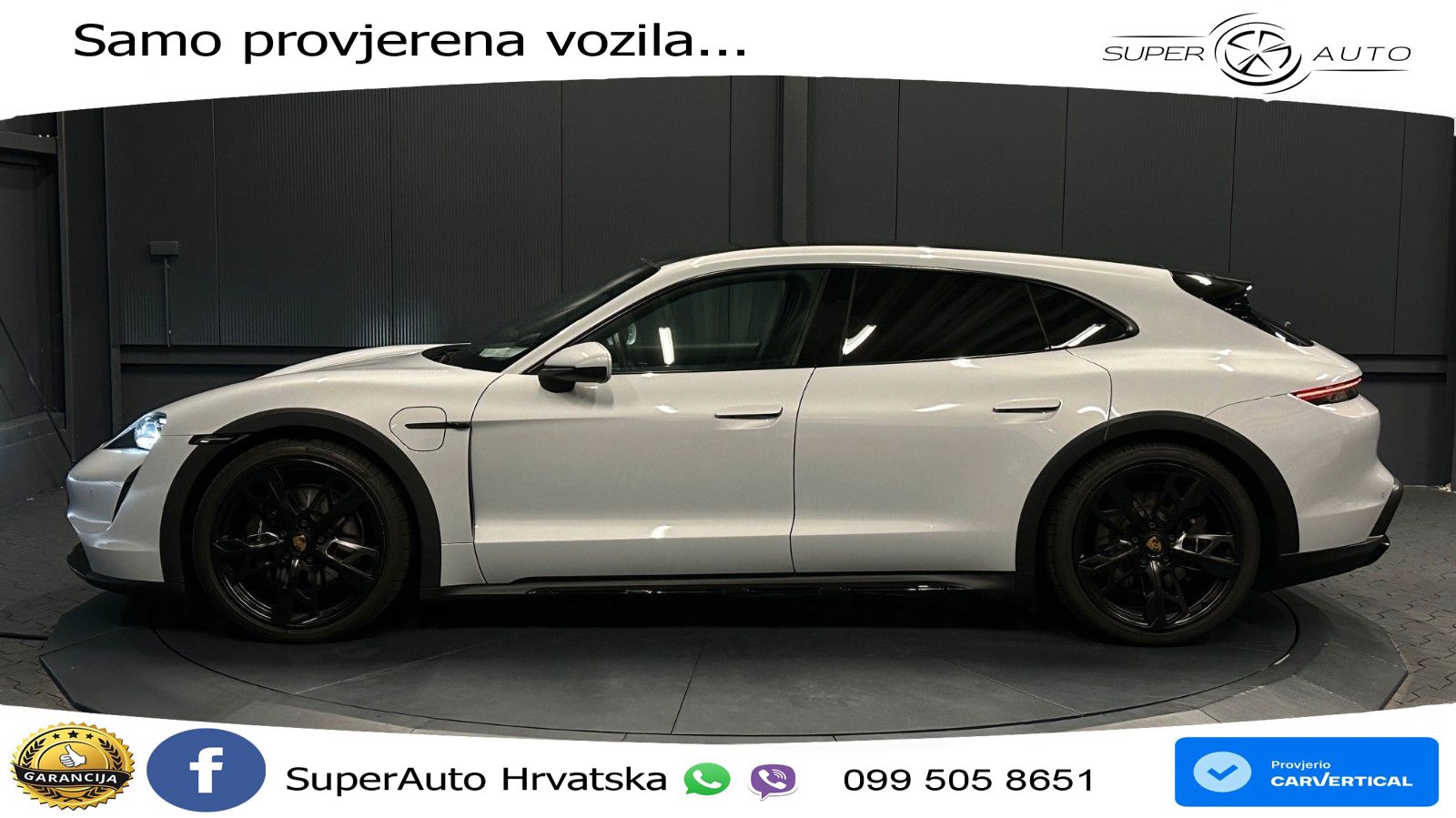 Porsche Taycan Cross Turismo 4 93.4 kWh (476 KS)