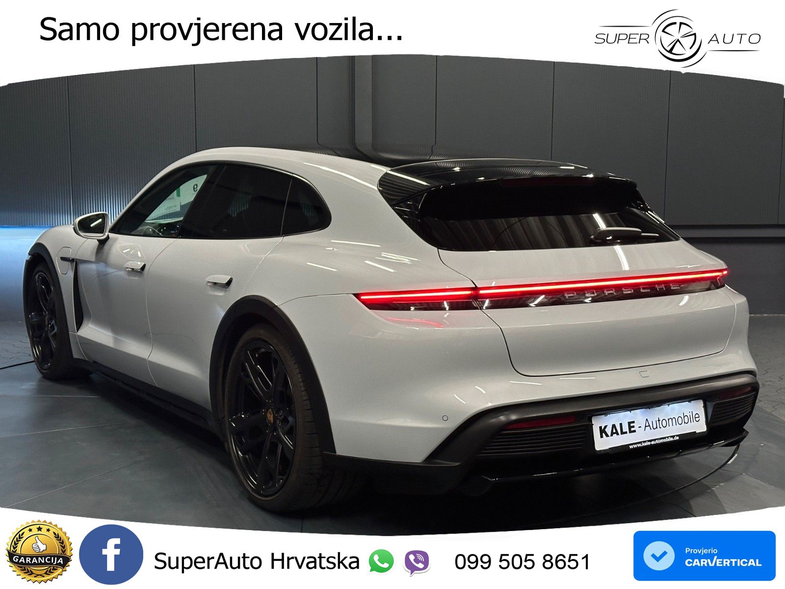 Porsche Taycan Cross Turismo 4 93.4 kWh (476 KS)