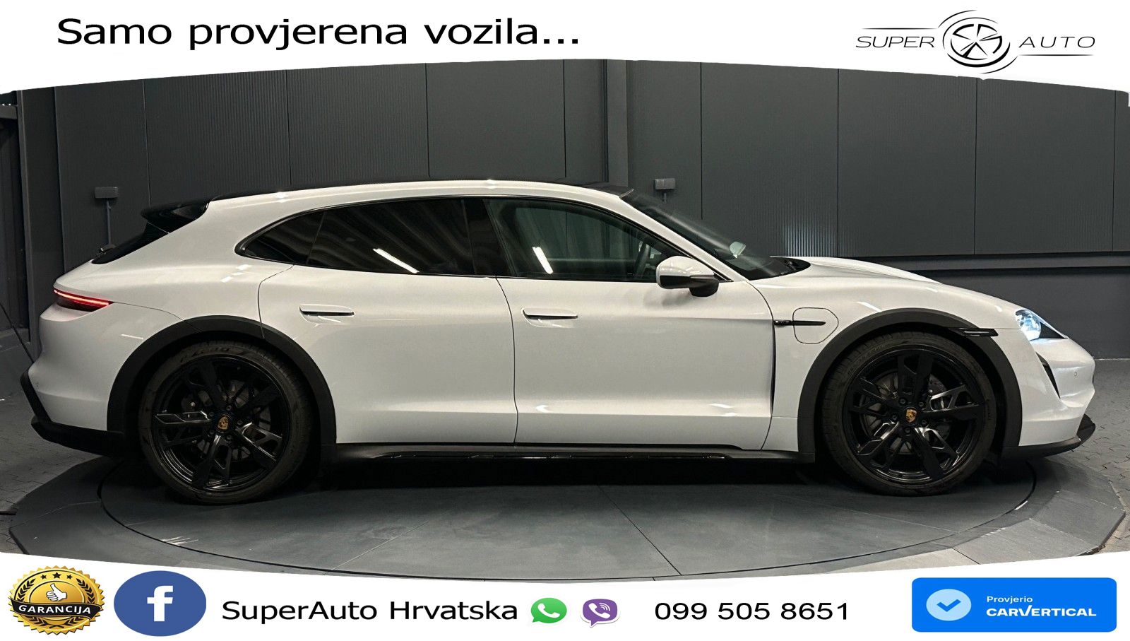 Porsche Taycan Cross Turismo 4 93.4 kWh (476 KS)
