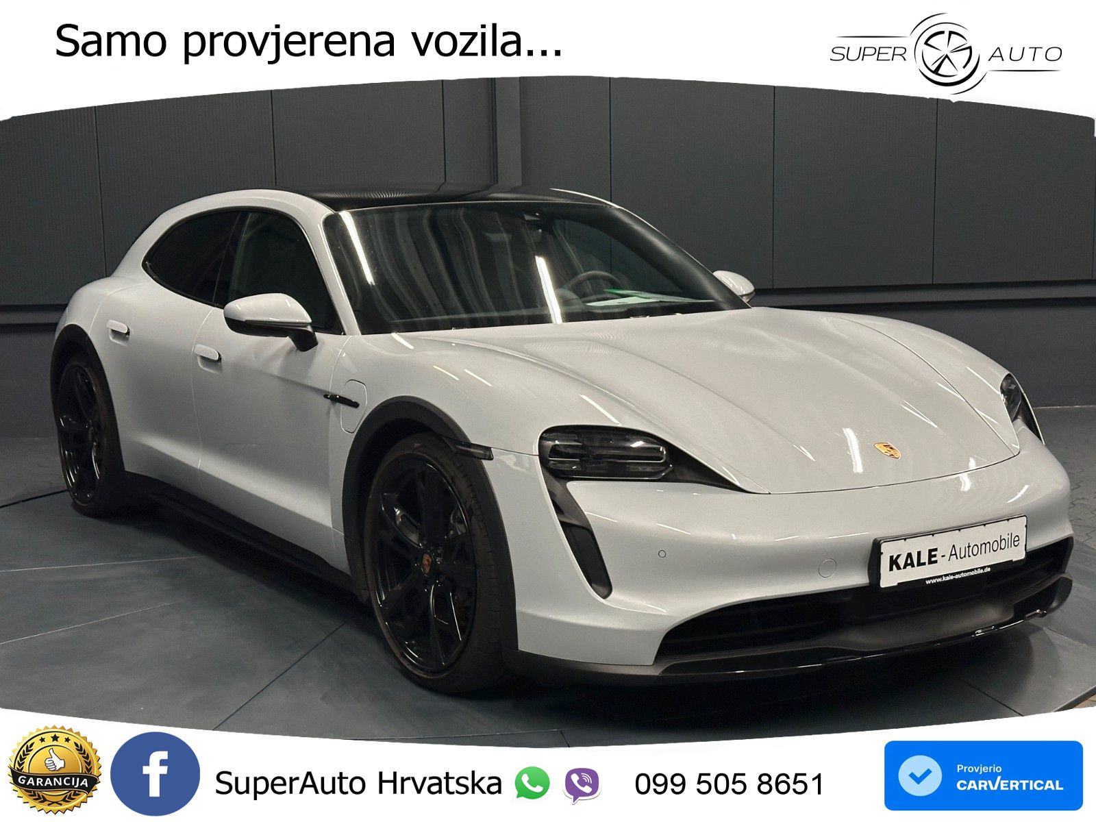 Porsche Taycan Cross Turismo 4 93.4 kWh (476 KS)