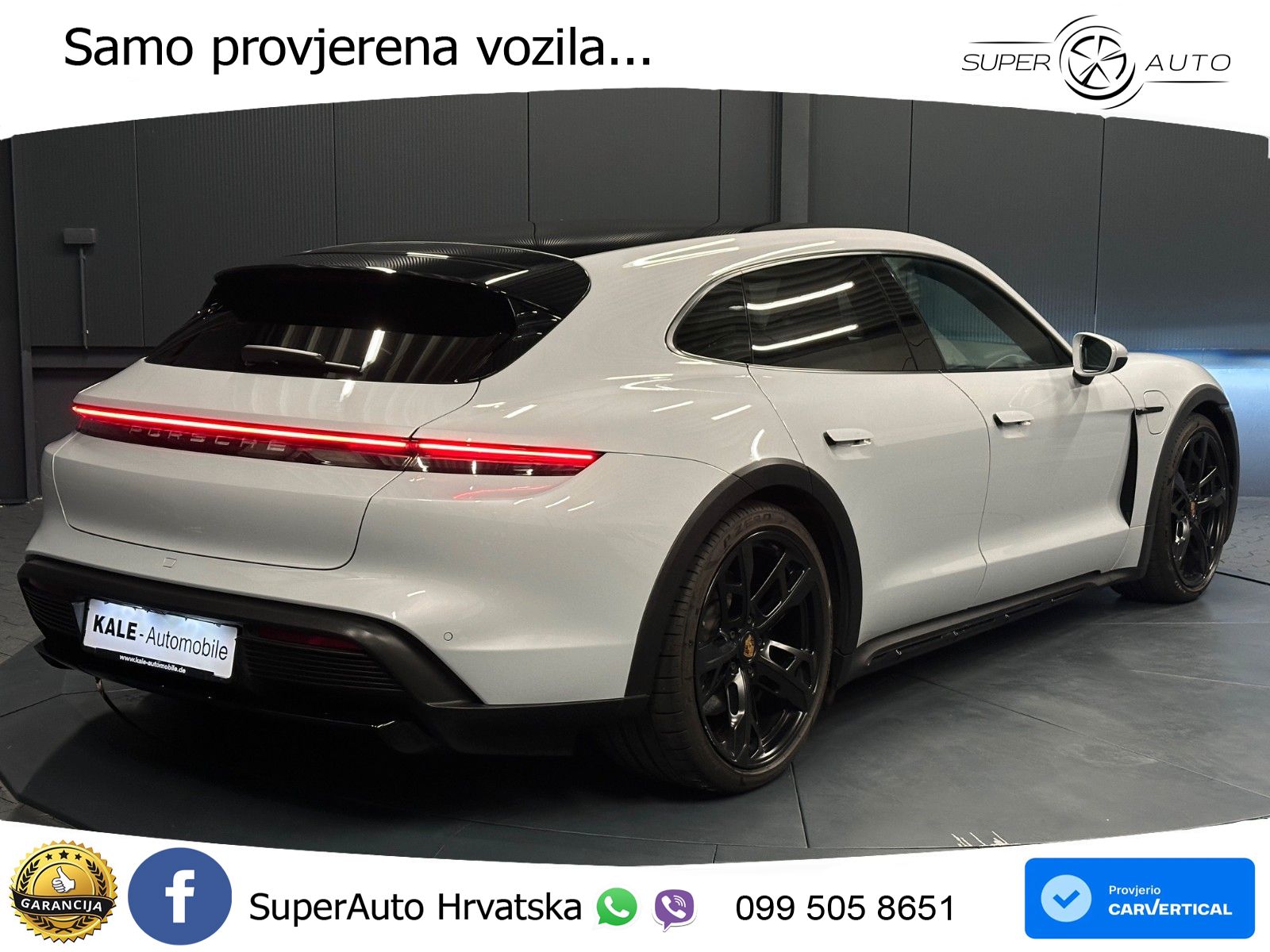 Porsche Taycan Cross Turismo 4 93.4 kWh (476 KS)