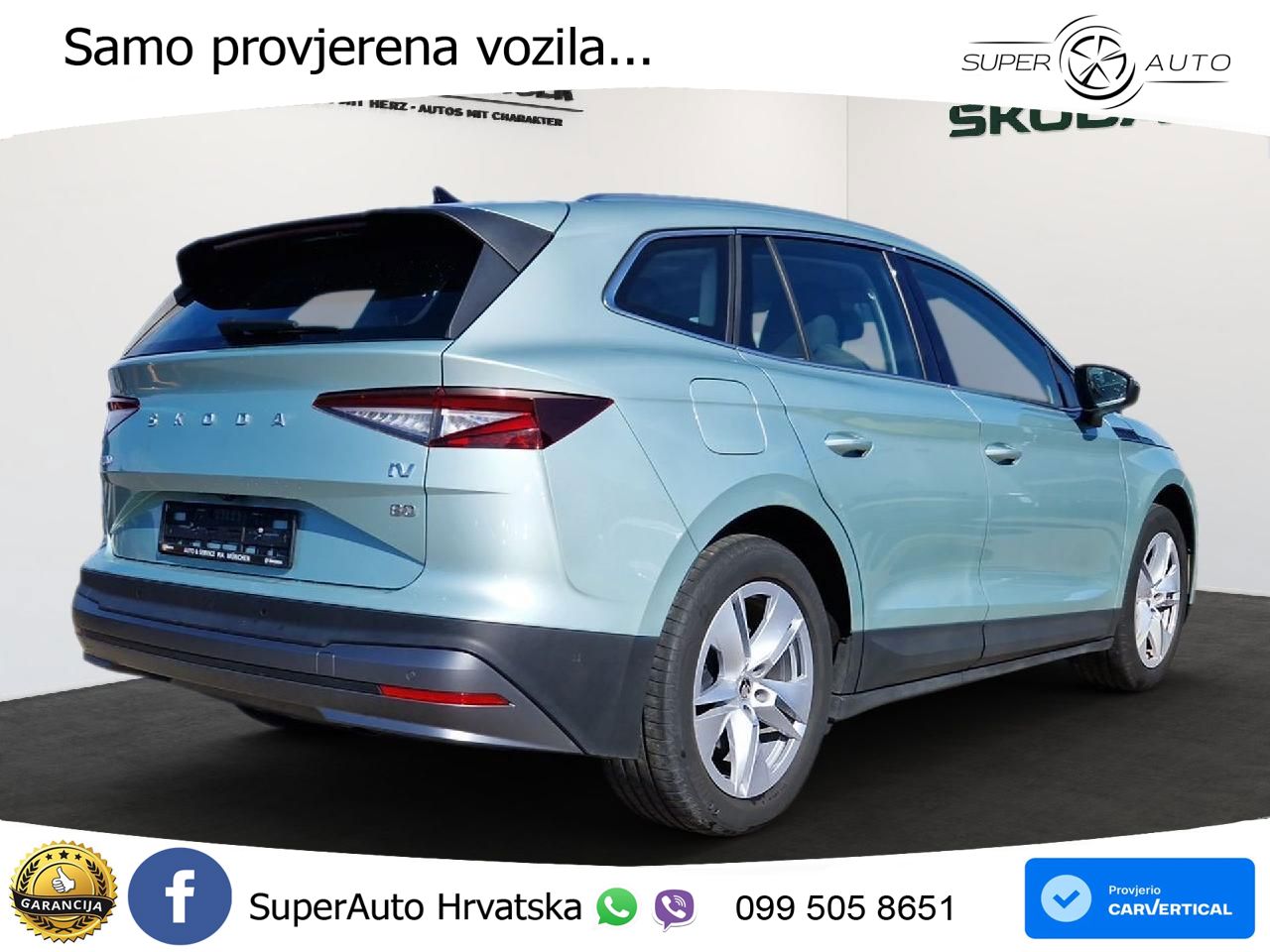 Škoda Enyaq iV 80 82 kWh (204 KS) Lodge LED+GR SJED+ACC