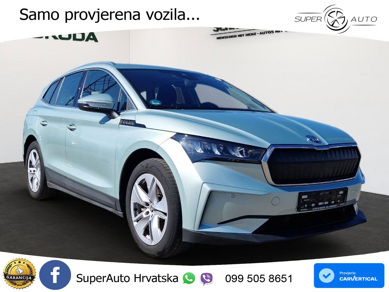 Škoda Enyaq iV 80 82 kWh (204 KS) Lodge LED+GR SJED+ACC