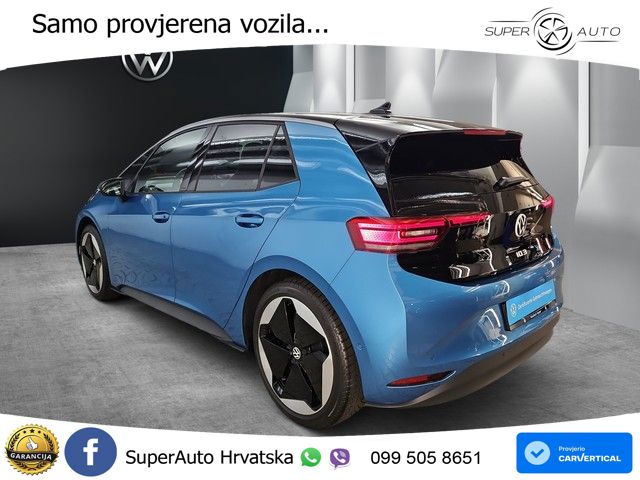 Volkswagen ID.3 Pro S 82 kWh (231 KS) LED+GR SJED+ACC