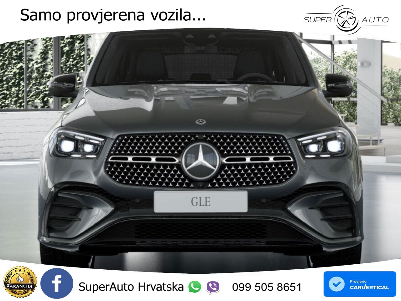 Mercedes GLE 450d (367 KS) EQ Boost 4MATIC 9G-TRONIC AMG LED+GR SJED+ACC