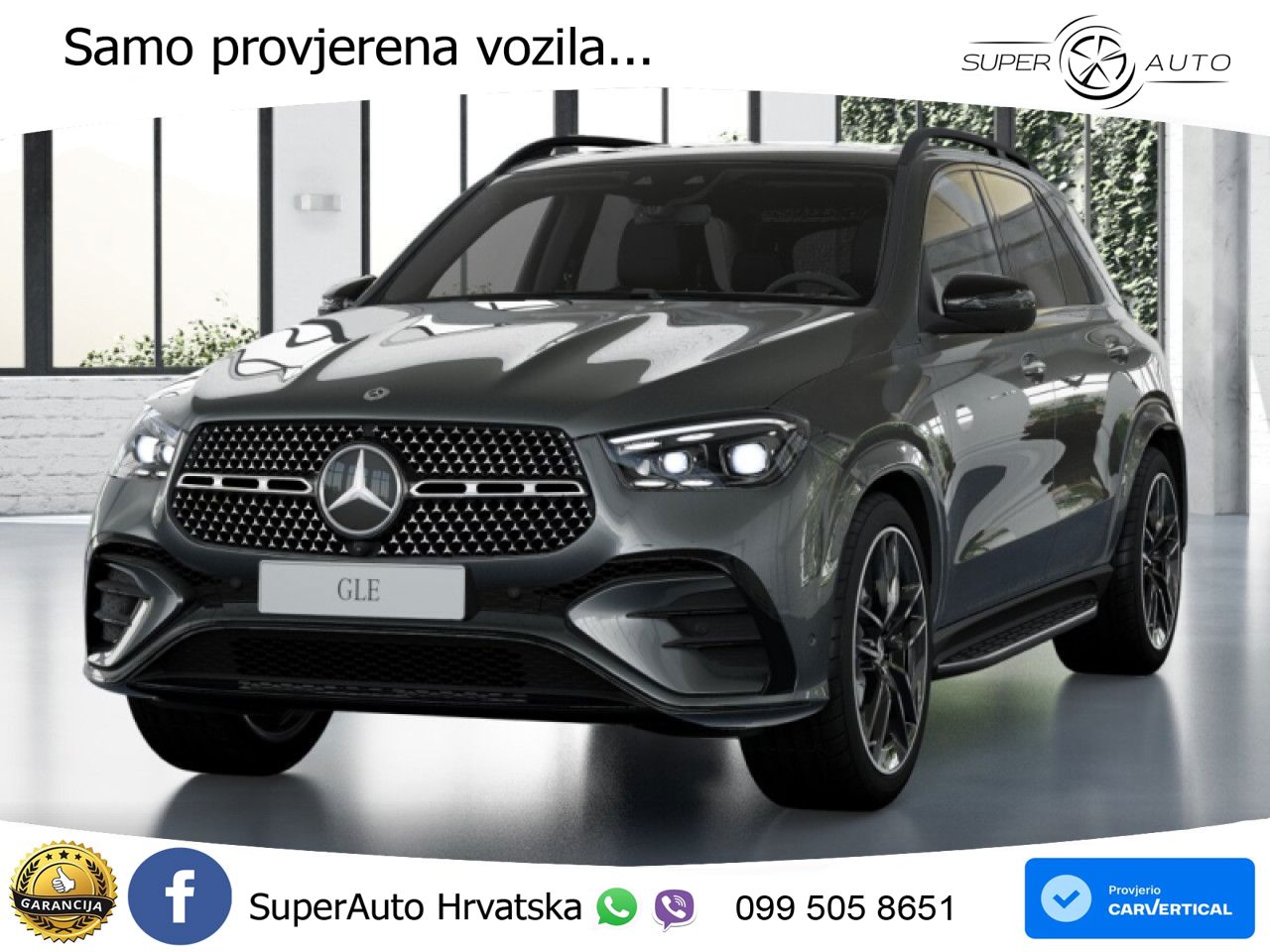 Mercedes GLE 450d (367 KS) EQ Boost 4MATIC 9G-TRONIC AMG LED+GR SJED+ACC