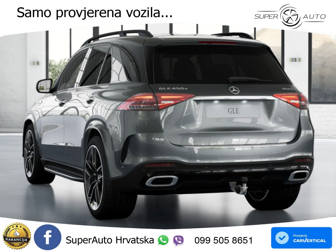 Mercedes GLE 450d (367 KS) EQ Boost 4MATIC 9G-TRONIC AMG LED+GR SJED+ACC