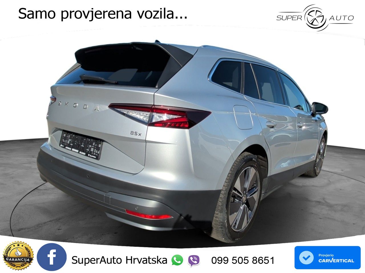 Škoda Enyaq iV 85x 82 kWh (286 KS) AWD