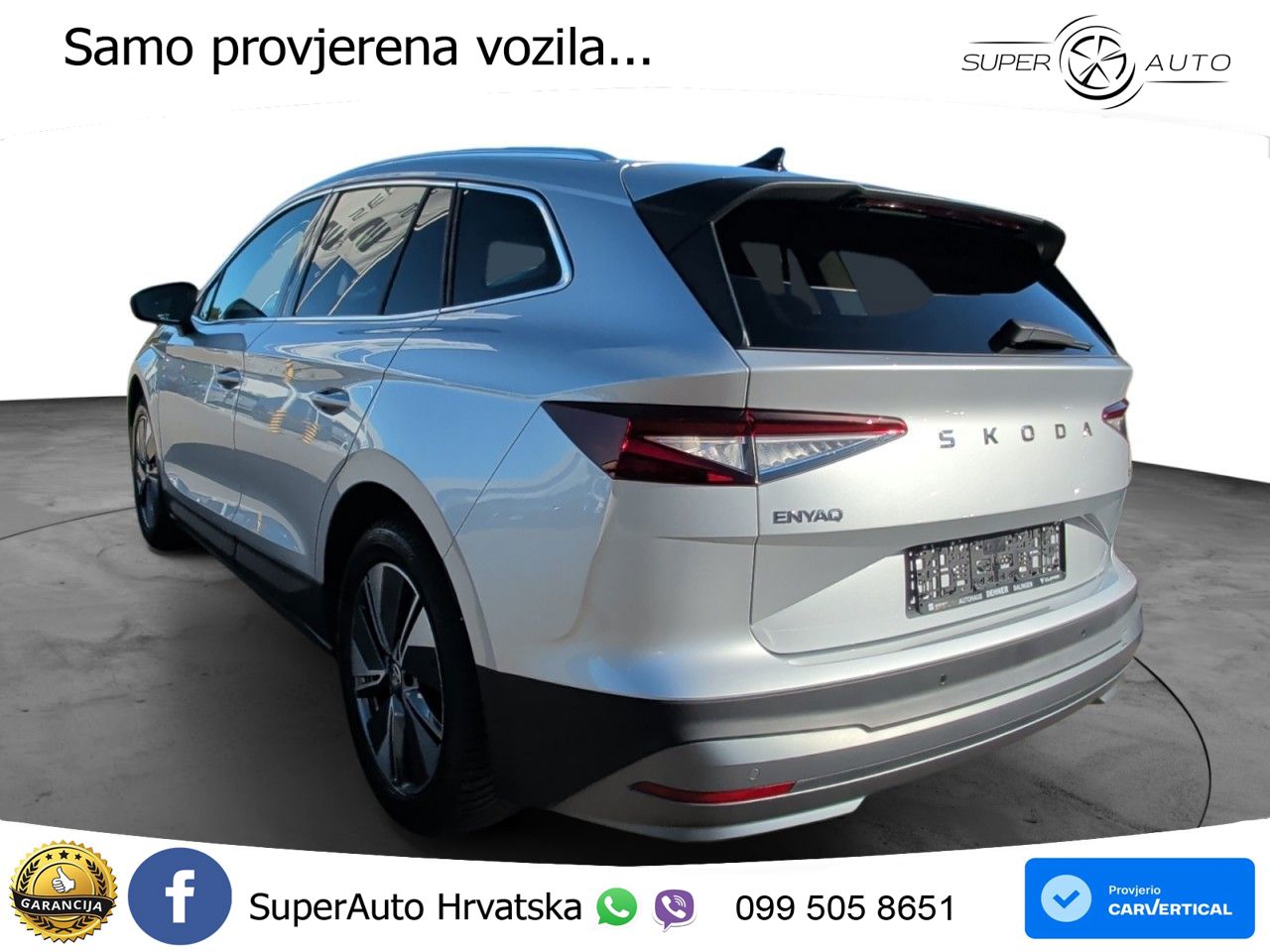 Škoda Enyaq iV 85x 82 kWh (286 KS) AWD