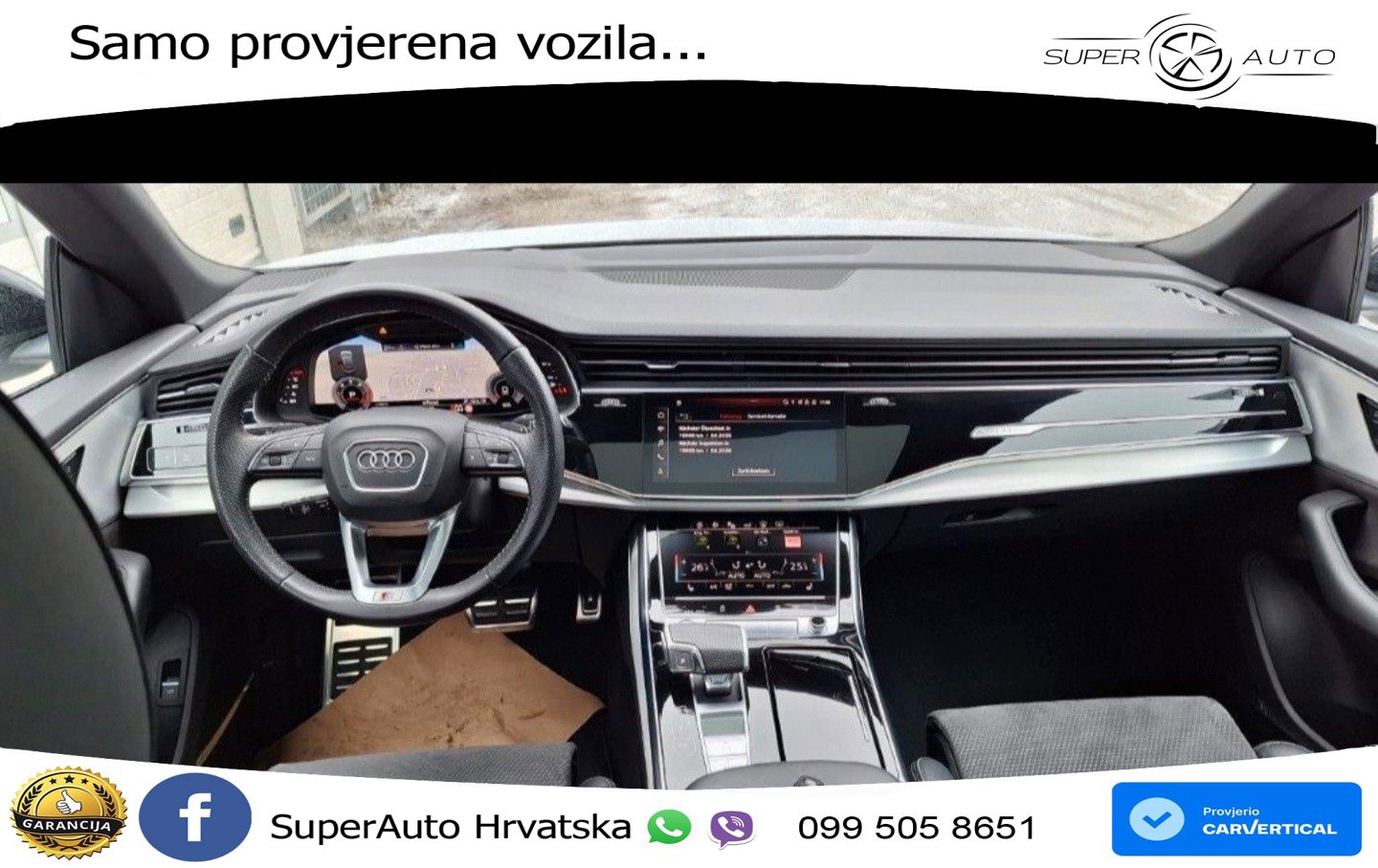 Audi Q8 50 TDI V6 (286 KS) quattro Tiptronic