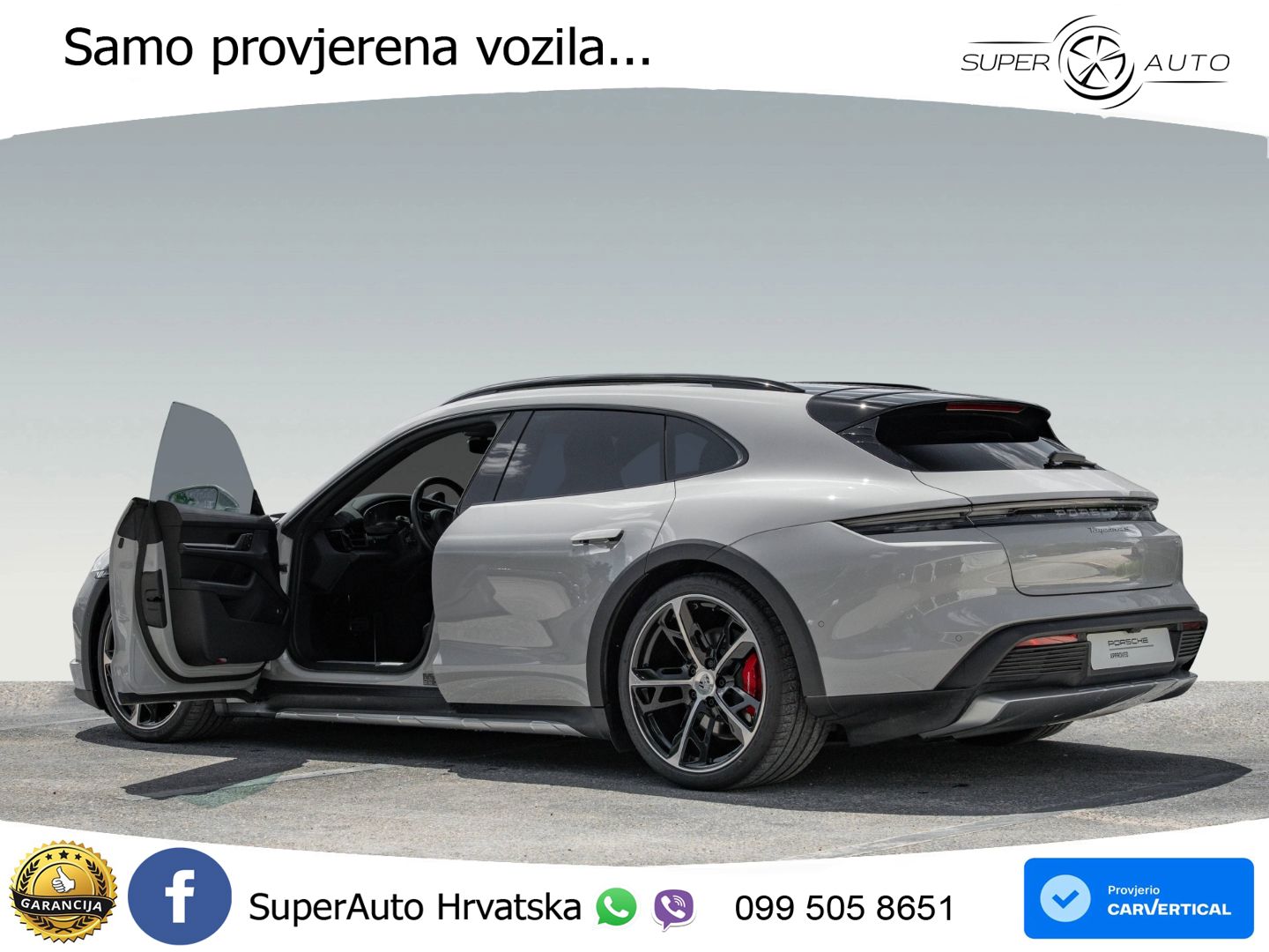 Porsche Taycan Cross Turismo 4S 105 kWh (598 KS)