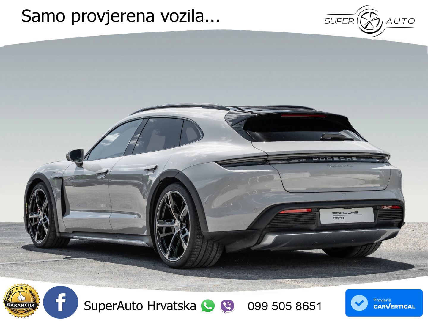 Porsche Taycan Cross Turismo 4S 105 kWh (598 KS)