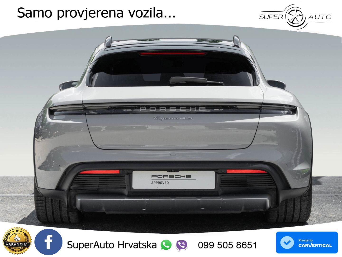 Porsche Taycan Cross Turismo 4S 105 kWh (598 KS)