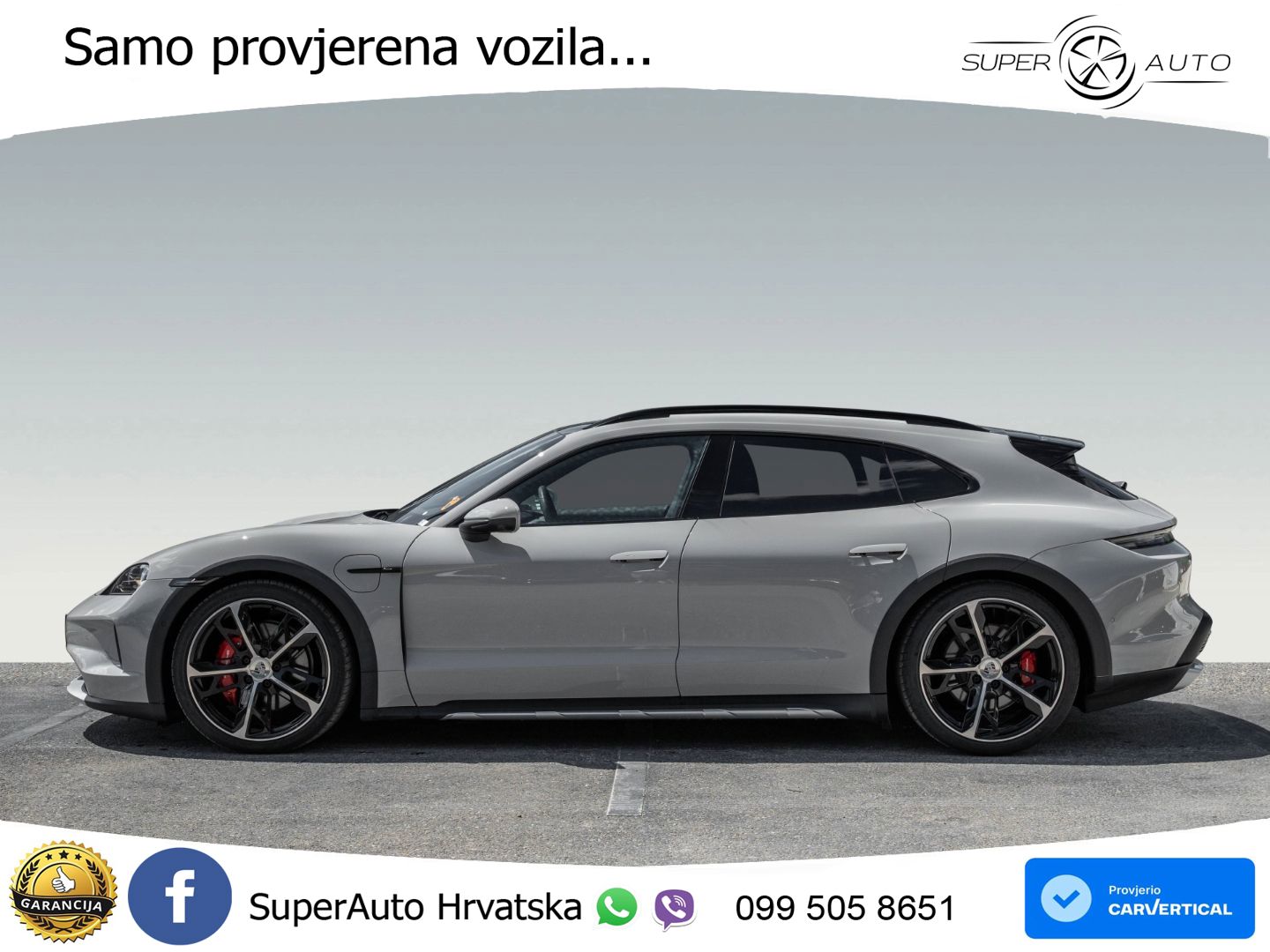 Porsche Taycan Cross Turismo 4S 105 kWh (598 KS)